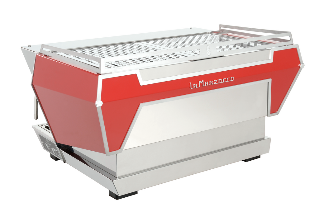 La Marzocco KB90 2 Group AV from Roasted Brown Back View