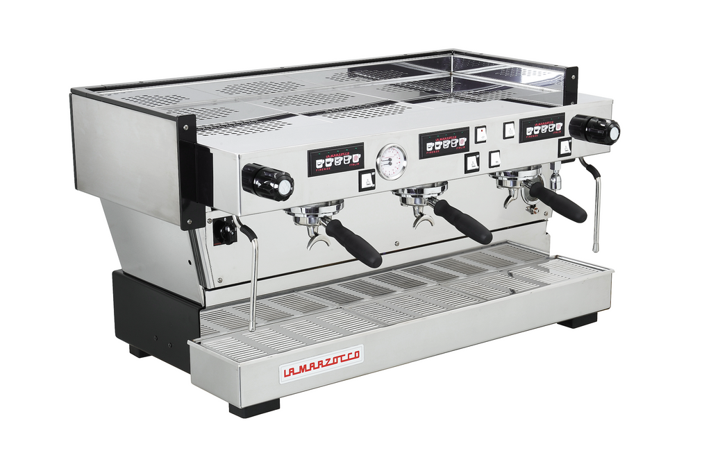 La Marzocco Linea Classic AV 3 Group from Roasted Brown Angled View