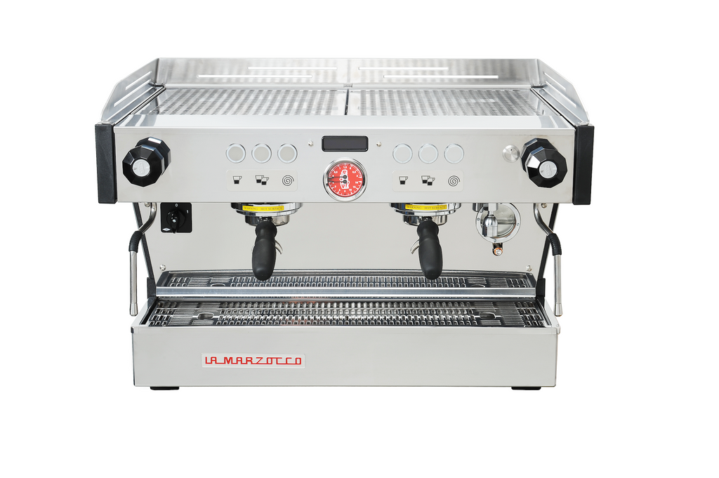 La Marzocco Linea PB 2 Group AV Front View from Roasted Brown