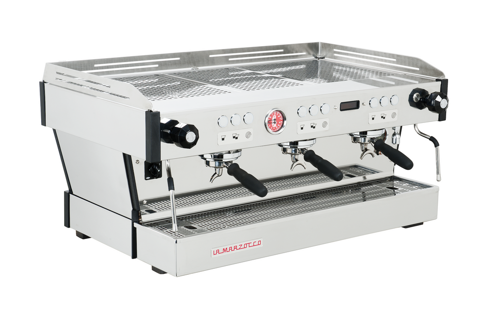 La Marzocco Linea PB 3 Group AV Angle View from Roasted Brown